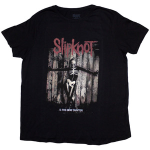 Slipknot Ladies T-Shirt: .5: The Gray Chapter Album (Black) Slipknot Ladies T-Shirt: .5: The Gray Chapter Album (Black)