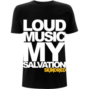 Skindred Unisex T-Shirt: Loud Music (Black) Skindred Unisex T-Shirt: Loud Music (Black)