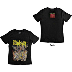 Slipknot Unisex T-Shirt: Live at MSG (Black) (Back Print)