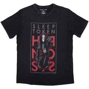 Sleep Token Unisex Stone Wash T-Shirt: Hypnosis (Black)
