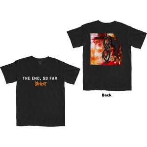 Slipknot Unisex T-Shirt: The End, So Far Album Cover (Black) (Back Print) Slipknot Unisex T-Shirt: The End, So Far Album Cover (Black) (Back Print)