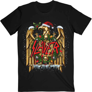 Slayer Unisex T-Shirt: Holiday Eagle (Black) Slayer Unisex T-Shirt: Holiday Eagle (Black)