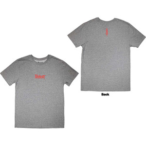 Slipknot Unisex T-Shirt: Mini Logo (Grey) (Back Print) Slipknot Unisex T-Shirt: Mini Logo (Grey) (Back Print)
