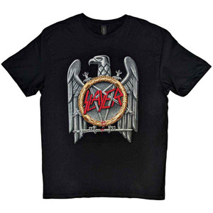 Slayer Unisex T-Shirt: Silver Eagle (Black) Slayer Unisex T-Shirt: Silver Eagle (Black)