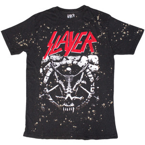 Slayer Unisex T-Shirt: Divine Splatter (Black) (Wash Collection) Slayer Unisex T-Shirt: Divine Splatter (Black) (Wash Collection)