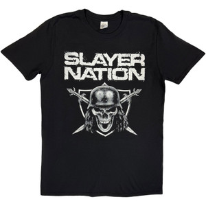 Slayer Unisex T-Shirt: Slayer Nation (Black) Slayer Unisex T-Shirt: Slayer Nation (Black)