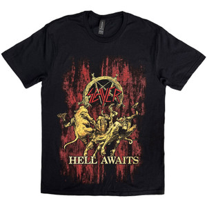 Slayer Unisex T-Shirt: Hell Awaits (Black) Slayer Unisex T-Shirt: Hell Awaits (Black)