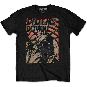 System Of A Down Unisex T-Shirt: Liberty Bandit (Black) System Of A Down Unisex T-Shirt: Liberty Bandit (Black)