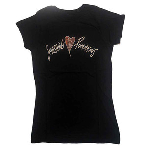 The Smashing Pumpkins Ladies T-Shirt: Gish Heart (Black) The Smashing Pumpkins Ladies T-Shirt: Gish Heart (Black)