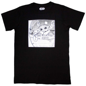 Star Wars Unisex T-Shirt: Grogu Speech (Black) Star Wars Unisex T-Shirt: Grogu Speech (Black)