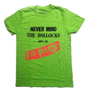 The Sex Pistols Unisex T-Shirt: Never Mind The Bollocks Original Album (Green) The Sex Pistols Unisex T-Shirt: Never Mind The Bollocks Original Album (Green)