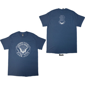 Stevie Nicks Unisex T-Shirt: Tour '24 Wings (Blue) (Back Print & Ex-Tour) Stevie Nicks Unisex T-Shirt: Tour '24 Wings (Blue) (Back Print & Ex-Tour)