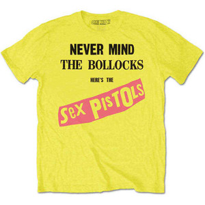 The Sex Pistols Unisex T-Shirt: Never Mind The Bollocks Original Album (Yellow) The Sex Pistols Unisex T-Shirt: Never Mind The Bollocks Original Album (Yellow)