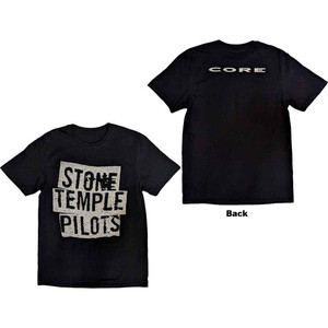 Stone Temple Pilots Unisex T-Shirt: Core (Black) (Back Print) Stone Temple Pilots Unisex T-Shirt: Core (Black) (Back Print)