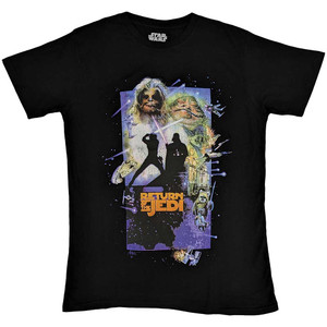 Star Wars Unisex T-Shirt: Return Of The Jedi Poster (Black) Star Wars Unisex T-Shirt: Return Of The Jedi Poster (Black)