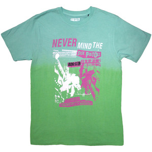 The Sex Pistols Unisex T-Shirt: NMTB Japan (Green) (Wash Collection) The Sex Pistols Unisex T-Shirt: NMTB Japan (Green) (Wash Collection)