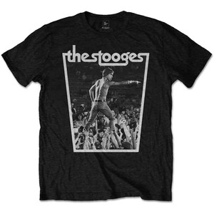 Iggy & The Stooges Unisex T-Shirt: Crowd walk (Black) Iggy & The Stooges Unisex T-Shirt: Crowd walk (Black)