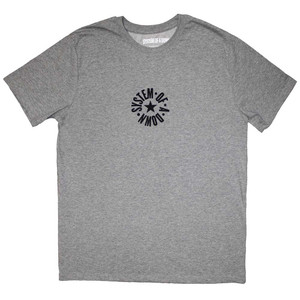 System Of A Down Unisex T-Shirt: Mini Circle Logo (Grey) System Of A Down Unisex T-Shirt: Mini Circle Logo (Grey)