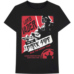 Star Wars Unisex T-Shirt: Darth Rock Two (Black) Star Wars Unisex T-Shirt: Darth Rock Two (Black)