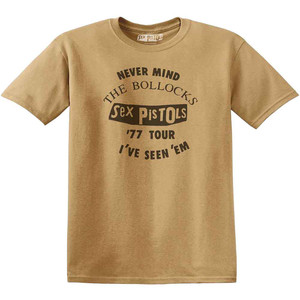 The Sex Pistols Unisex T-Shirt: Seen 'Em (Old Gold) The Sex Pistols Unisex T-Shirt: Seen 'Em (Old Gold)
