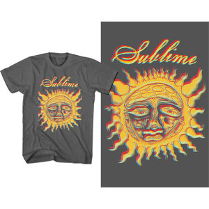 Sublime Unisex T-Shirt: Yellow Sun (Charcoal Grey) Sublime Unisex T-Shirt: Yellow Sun (Charcoal Grey)
