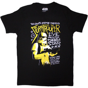 Star Wars Unisex T-Shirt: Stormtrooper Rock (Black) Star Wars Unisex T-Shirt: Stormtrooper Rock (Black)