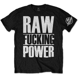Iggy & The Stooges Unisex T-Shirt: Raw (Black) Iggy & The Stooges Unisex T-Shirt: Raw (Black)