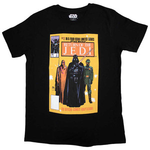 Star Wars Unisex T-Shirt: Return Of The Jedi Comic Cover (Black) Star Wars Unisex T-Shirt: Return Of The Jedi Comic Cover (Black)