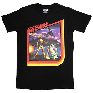 Star Wars Unisex T-Shirt: Droids (Black) Star Wars Unisex T-Shirt: Droids (Black)