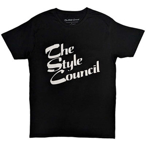 The Style Council Unisex T-Shirt: Stacked Logo (Black) The Style Council Unisex T-Shirt: Stacked Logo (Black)
