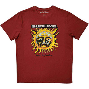 Sublime Unisex T-Shirt: GRN 40 Oz (Red) Sublime Unisex T-Shirt: GRN 40 Oz (Red)