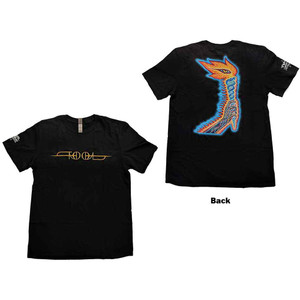 Tool Unisex T-Shirt: The Torch (Black) (Back & Sleeve Print) Tool Unisex T-Shirt: The Torch (Black) (Back & Sleeve Print)