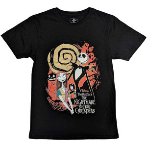The Nightmare Before Christmas Unisex T-Shirt: Ghosts (Black) (Embellished) The Nightmare Before Christmas Unisex T-Shirt: Ghosts (Black) (Embellished)
