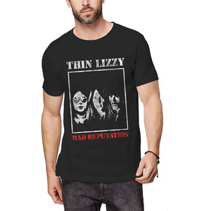 Thin Lizzy Unisex T-Shirt: Bad Reputation (Black) Thin Lizzy Unisex T-Shirt: Bad Reputation (Black)