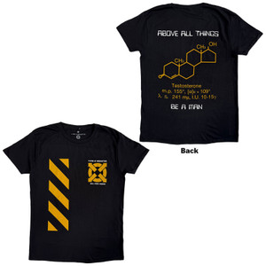 Type O Negative Unisex T-Shirt: Be A Man (Black) (Back Print) Type O Negative Unisex T-Shirt: Be A Man (Black) (Back Print)