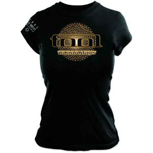 Tool Ladies T-Shirt: Eye Geo Glow (Black) (Sleeve Print) Tool Ladies T-Shirt: Eye Geo Glow (Black) (Sleeve Print)