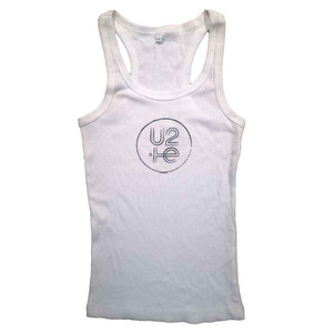 U2 Ladies Vest T-Shirt: 2015 (White) (Ex-Tour) (Large) U2 Ladies Vest T-Shirt: 2015 (White) (Ex-Tour) (Large)