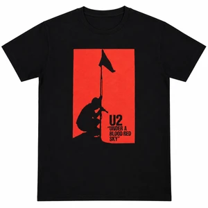 U2 Unisex T-Shirt: Blood Red Sky (Black)