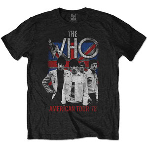 The Who Unisex T-Shirt: American Tour '79 (Black) The Who Unisex T-Shirt: American Tour '79 (Black)