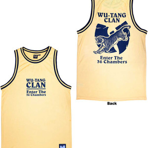 Wu-Tang Clan Unisex Vest T-Shirt: Enter The 36 Chambers (Yellow) (Back Print & Ex-Tour) (X-Small) Wu-Tang Clan Unisex Vest T-Shirt: Enter The 36 Chambers (Yellow) (Back Print & Ex-Tour) (X-Small)