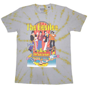 The Beatles Unisex T-Shirt: Yellow Submarine Band & Fish (Grey) (Wash Collection) The Beatles Unisex T-Shirt: Yellow Submarine Band & Fish (Grey) (Wash Collection)