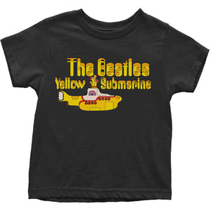 The Beatles Kids Toddler T-Shirt: Yellow Submarine Logo & Sub (Black) The Beatles Kids Toddler T-Shirt: Yellow Submarine Logo & Sub (Black)