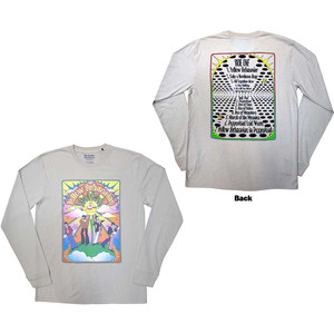 The Beatles Unisex Long Sleeve T-Shirt: Yellow Submarine Tracklist (Sand) (Back Print) The Beatles Unisex Long Sleeve T-Shirt: Yellow Submarine Tracklist (Sand) (Back Print)