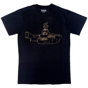 The Beatles Unisex T-Shirt: Yellow Submarine (Black) (Embellished) The Beatles Unisex T-Shirt: Yellow Submarine (Black) (Embellished)