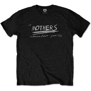 Frank Zappa Unisex T-Shirt: Filmore East (Black) Frank Zappa Unisex T-Shirt: Filmore East (Black)