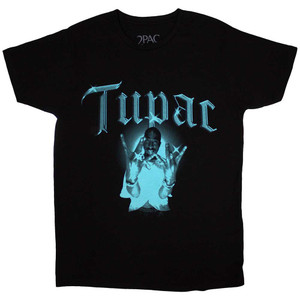 Tupac Unisex T-Shirt: West Side (Black) Tupac Unisex T-Shirt: West Side (Black)