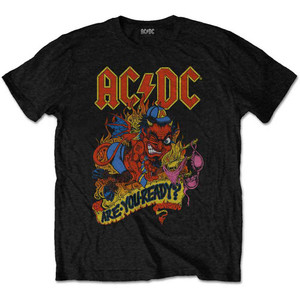 AC/DC Unisex T-Shirt: Are You Ready? (Black) AC/DC Unisex T-Shirt: Are You Ready? (Black)