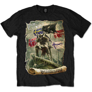 Avenged Sevenfold Unisex T-Shirt: Scandinavia (Black) Avenged Sevenfold Unisex T-Shirt: Scandinavia (Black)