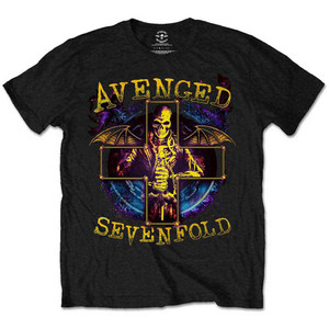 Avenged Sevenfold Unisex T-Shirt: Stellar (Black) Avenged Sevenfold Unisex T-Shirt: Stellar (Black)