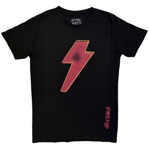 AC/DC Unisex T-Shirt: Bolt Logo (Black)